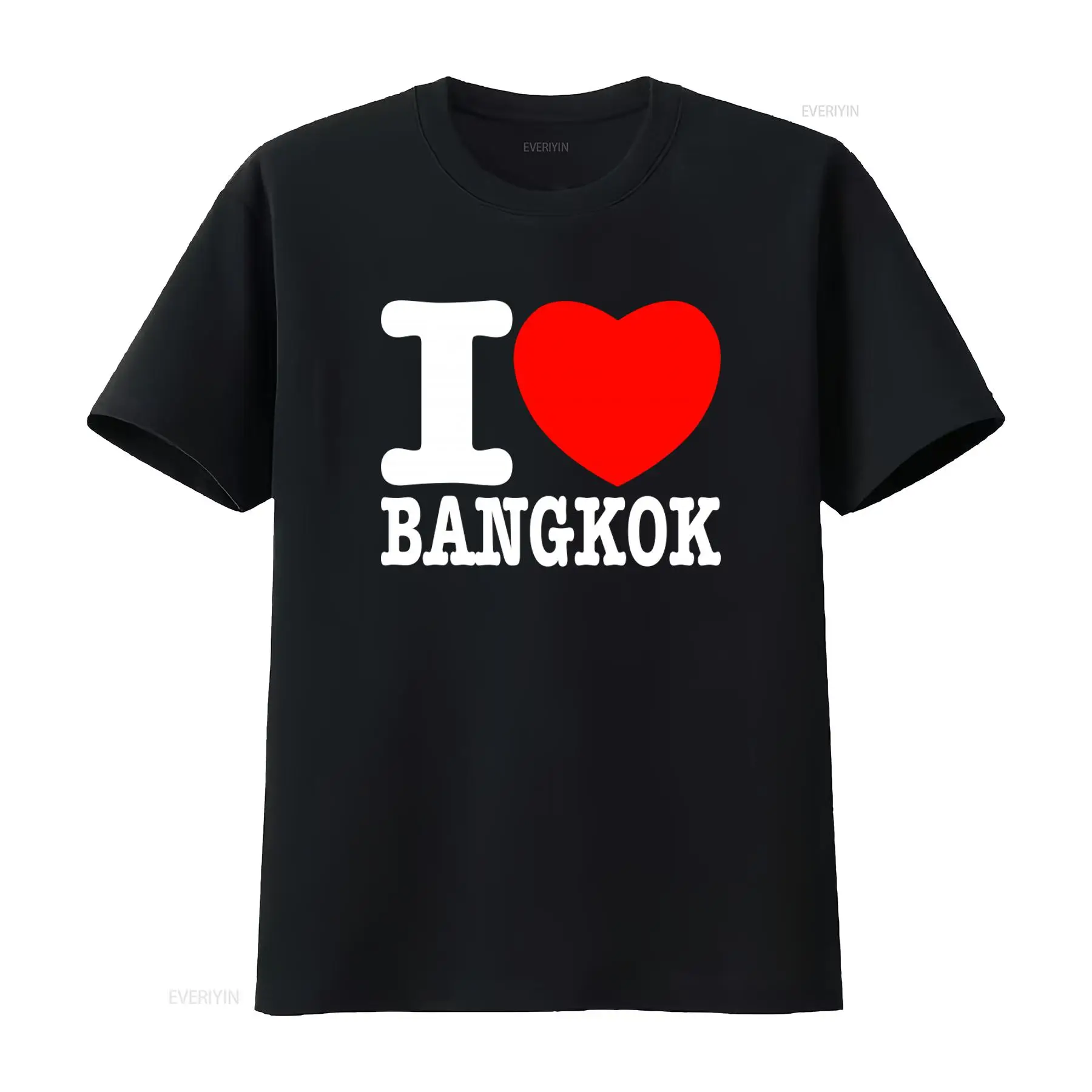 Vintage Fashion Bangkok - Kaos I Love Bangkok Bold Font