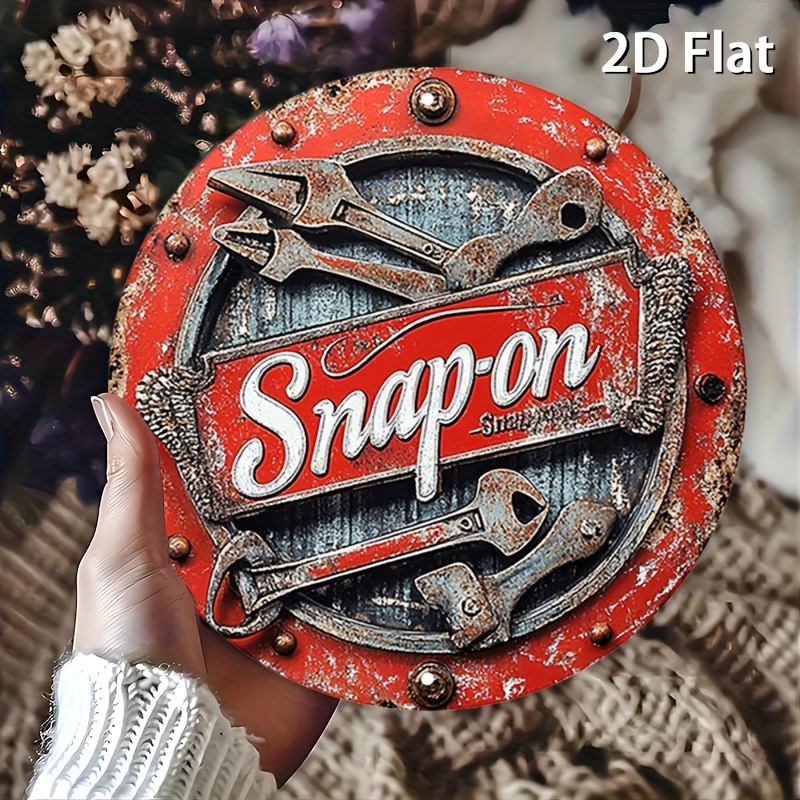 Vintage Fashion Plates - 2D Flat 1 Buah Alat Snap-on