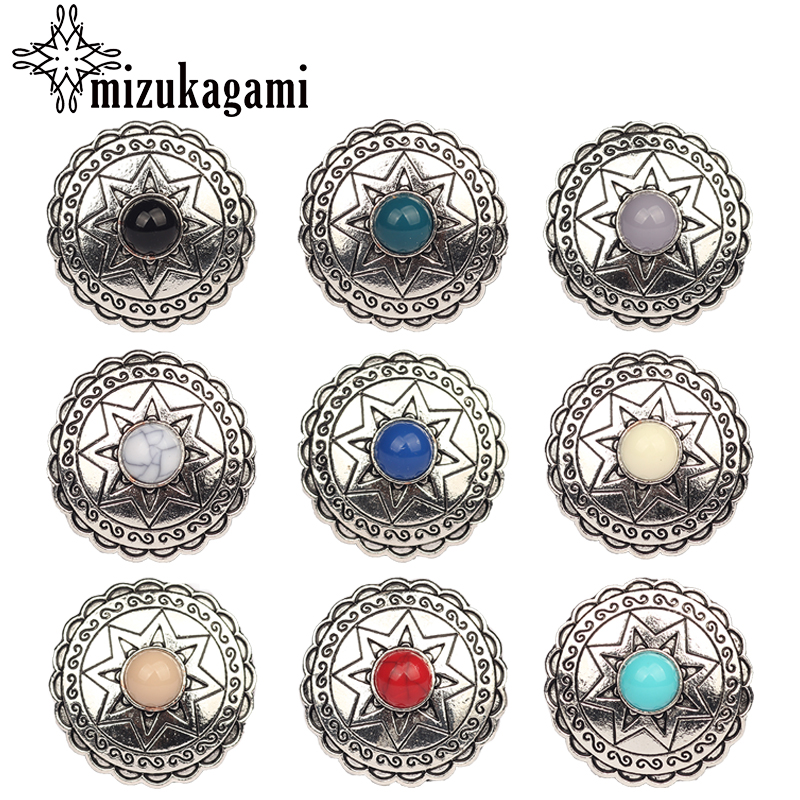 Vintage Fashion Finds - 29Mm 3 Buah/Lot Manik-manik Kancing Dekoratif