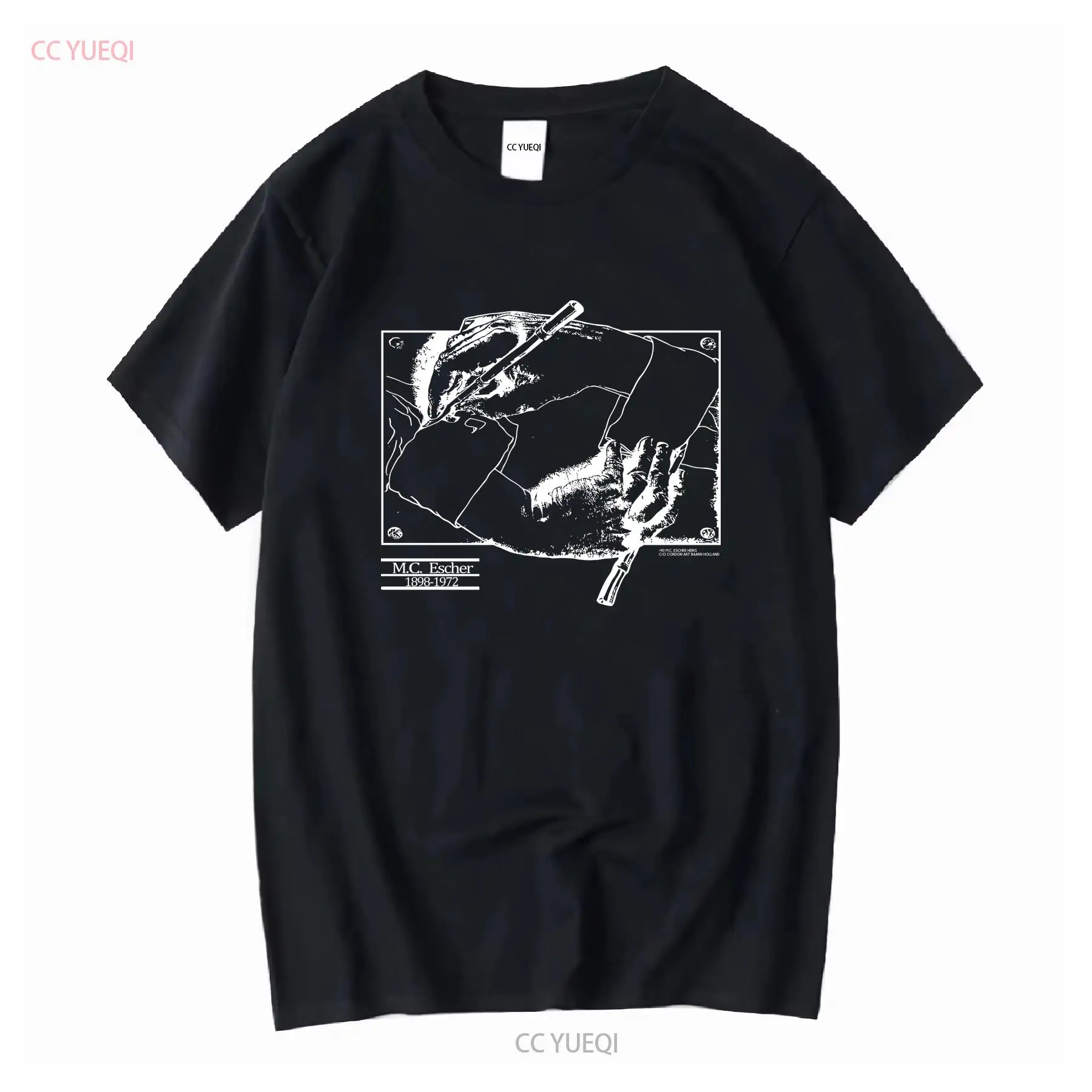Vintage Fashion Sketches - Kaus MC Escher 1990 Antik Sketsa