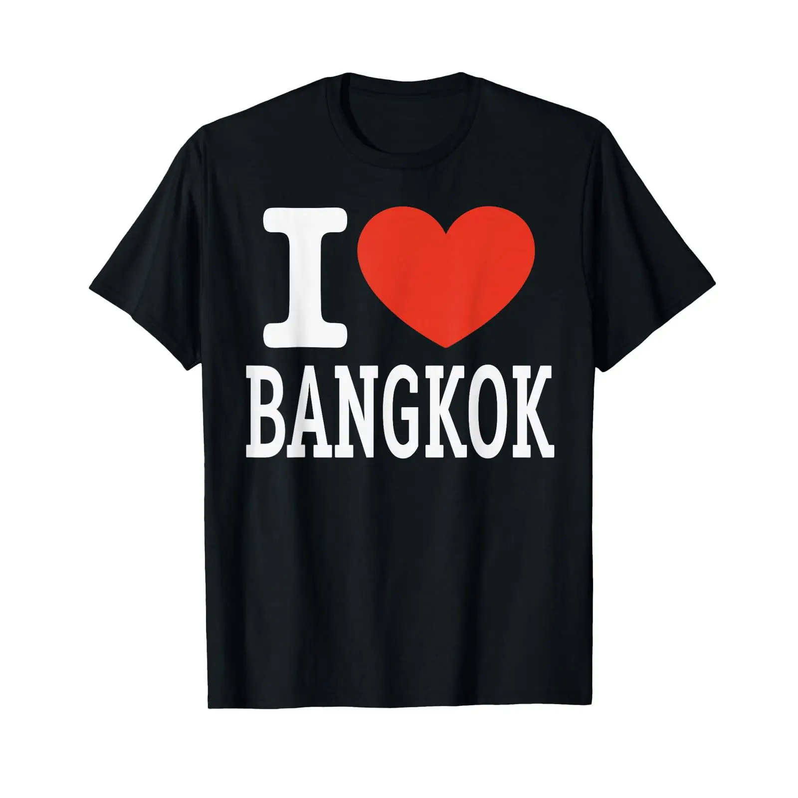 Vintage Fashion Bangkok - Kaos Souvenir Kota Bangkok I Love