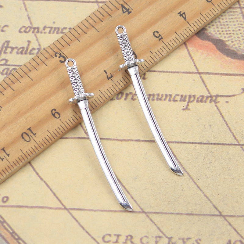 Vintage Fashion Finds - 20 Buah Pisau Katana Jimat 49X8Mm