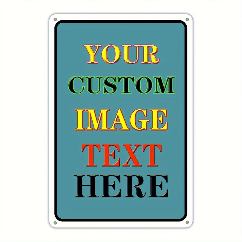 Vintage Fashion Plates - Plat Besi Persegi Panjang Foto Kustom,