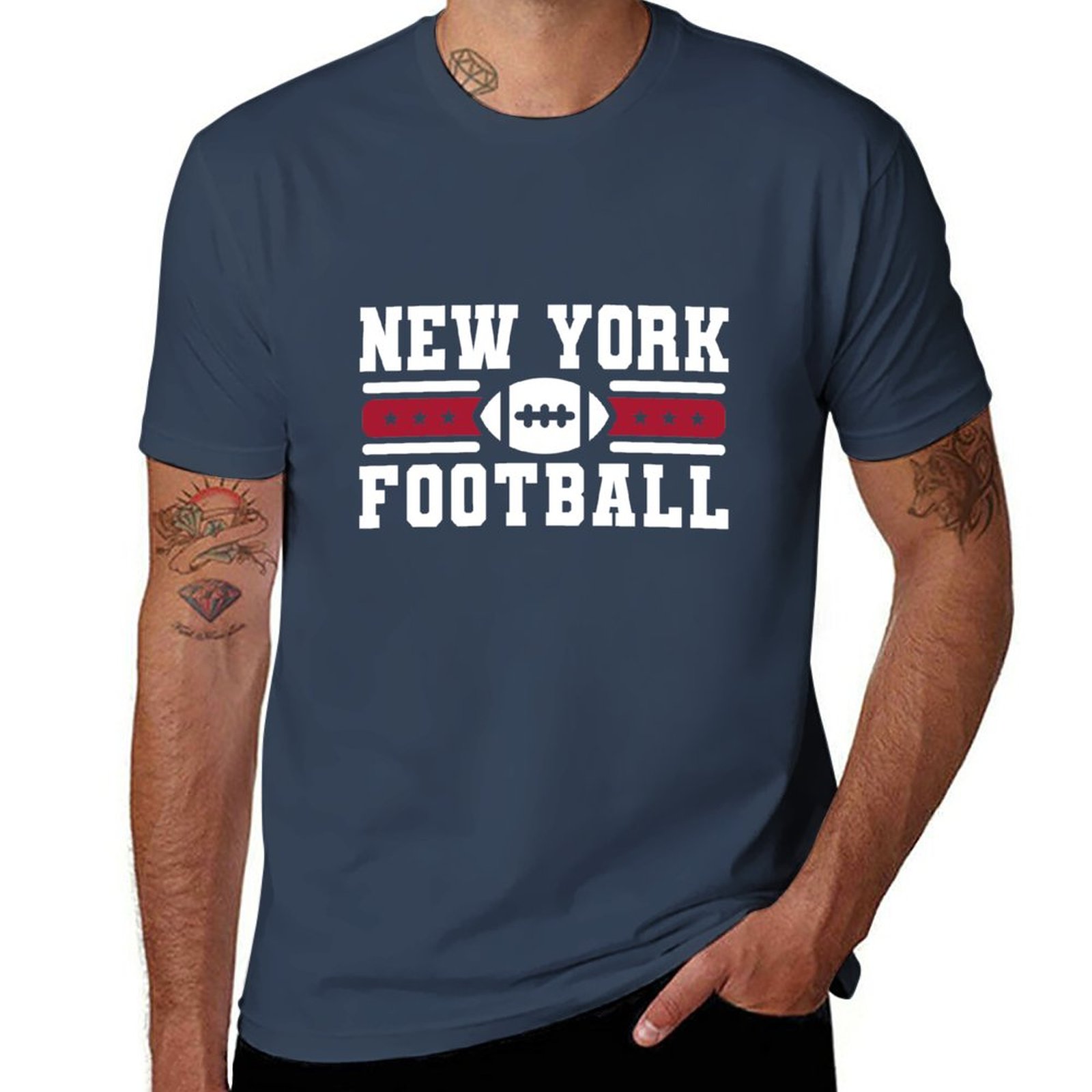 Retro Vintage Korean Fashion - New York tim sepak bola NY