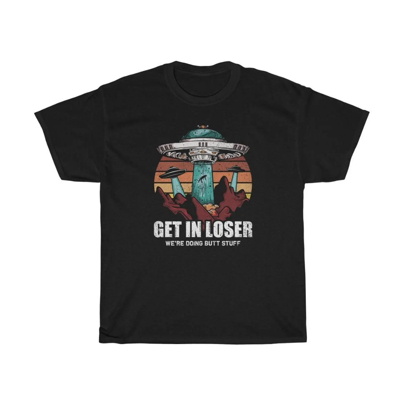 Vintage Fashion Stuff - Kaos 'Get In Loser We're Doing