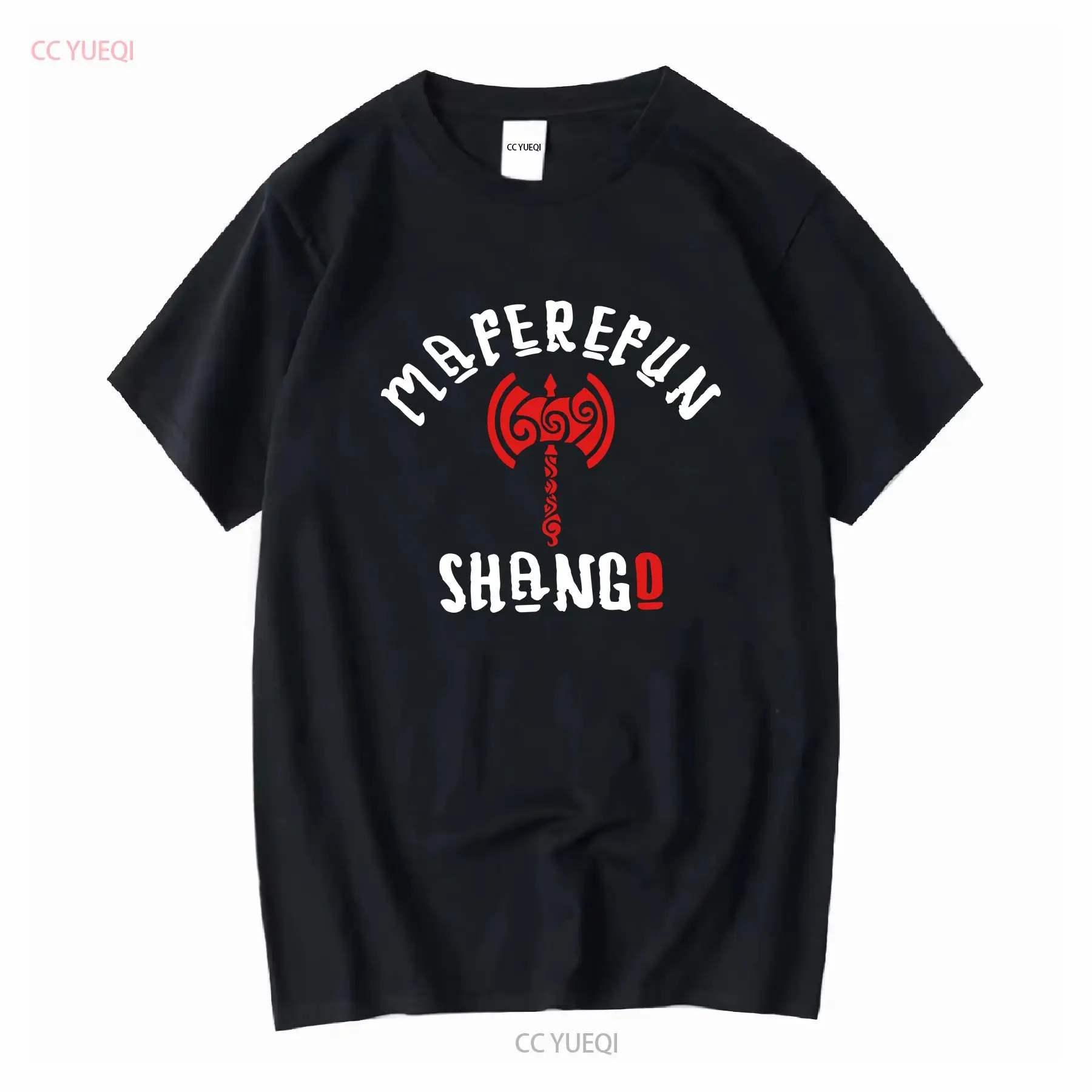 Vintage Yoruba Fashion - Shango Santeria Papa Chango T Shirt