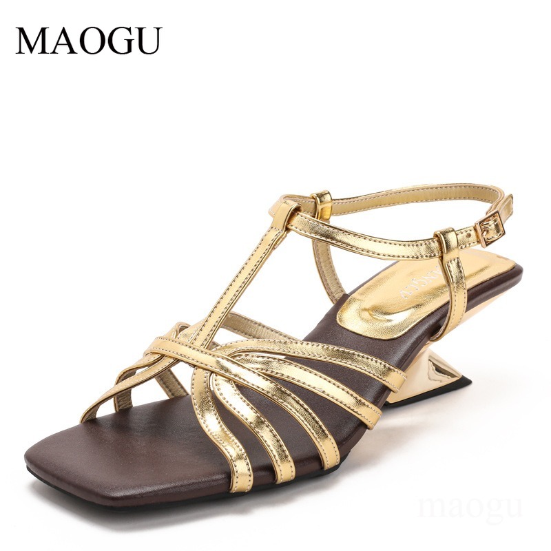 French Vintage Fashion - Sandal Gladiator Wanita Ukuran 35-42 Sepatu