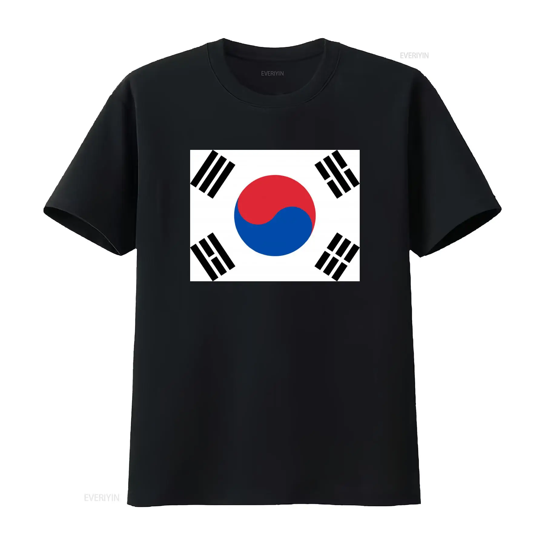 Vintage Fashion Enthusiasts - Kaos Desain Bendera Korea Selatan Vintage