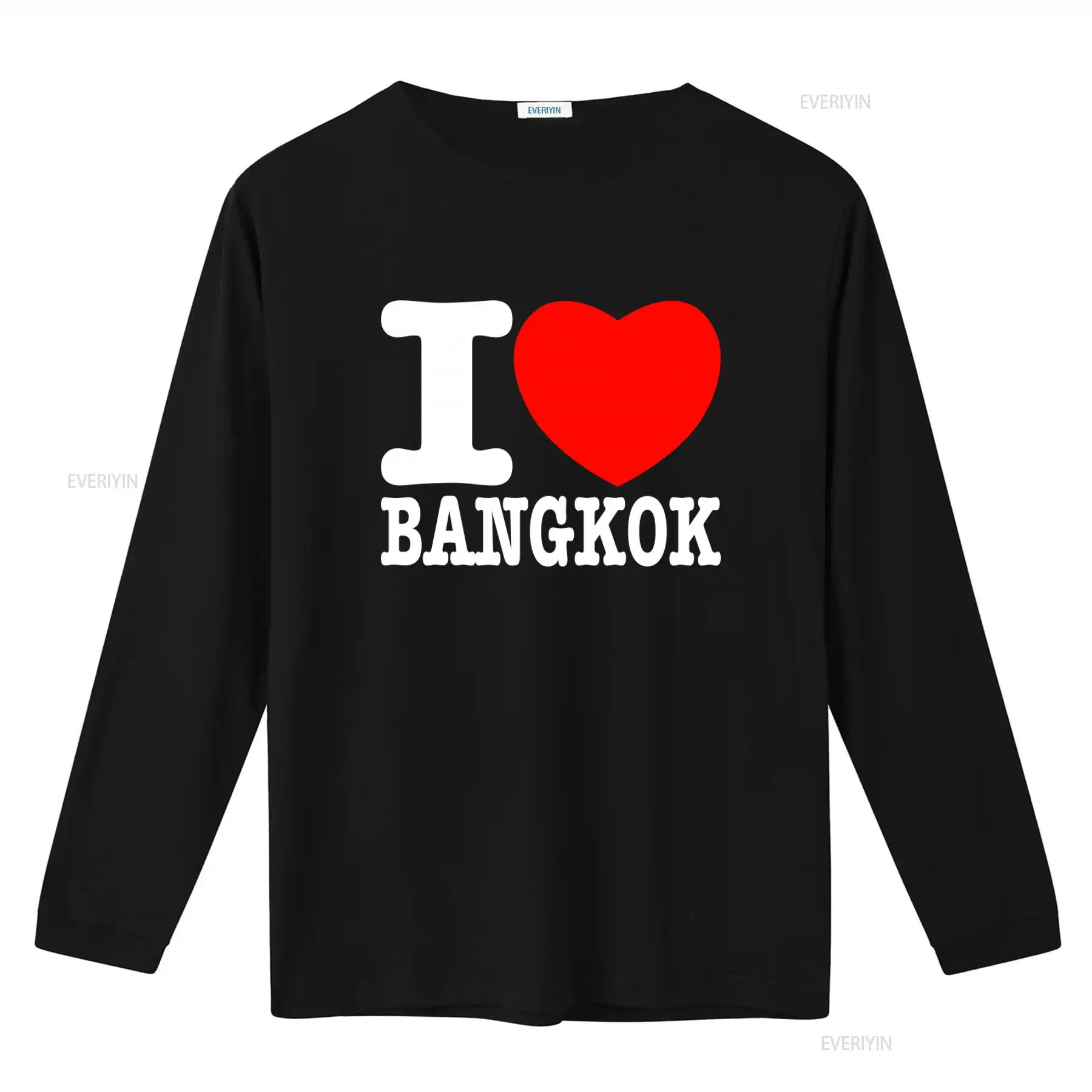 Kaos I Love Bangkok Bold Font  - Vintage Fashion Bangkok ulasan dan harga