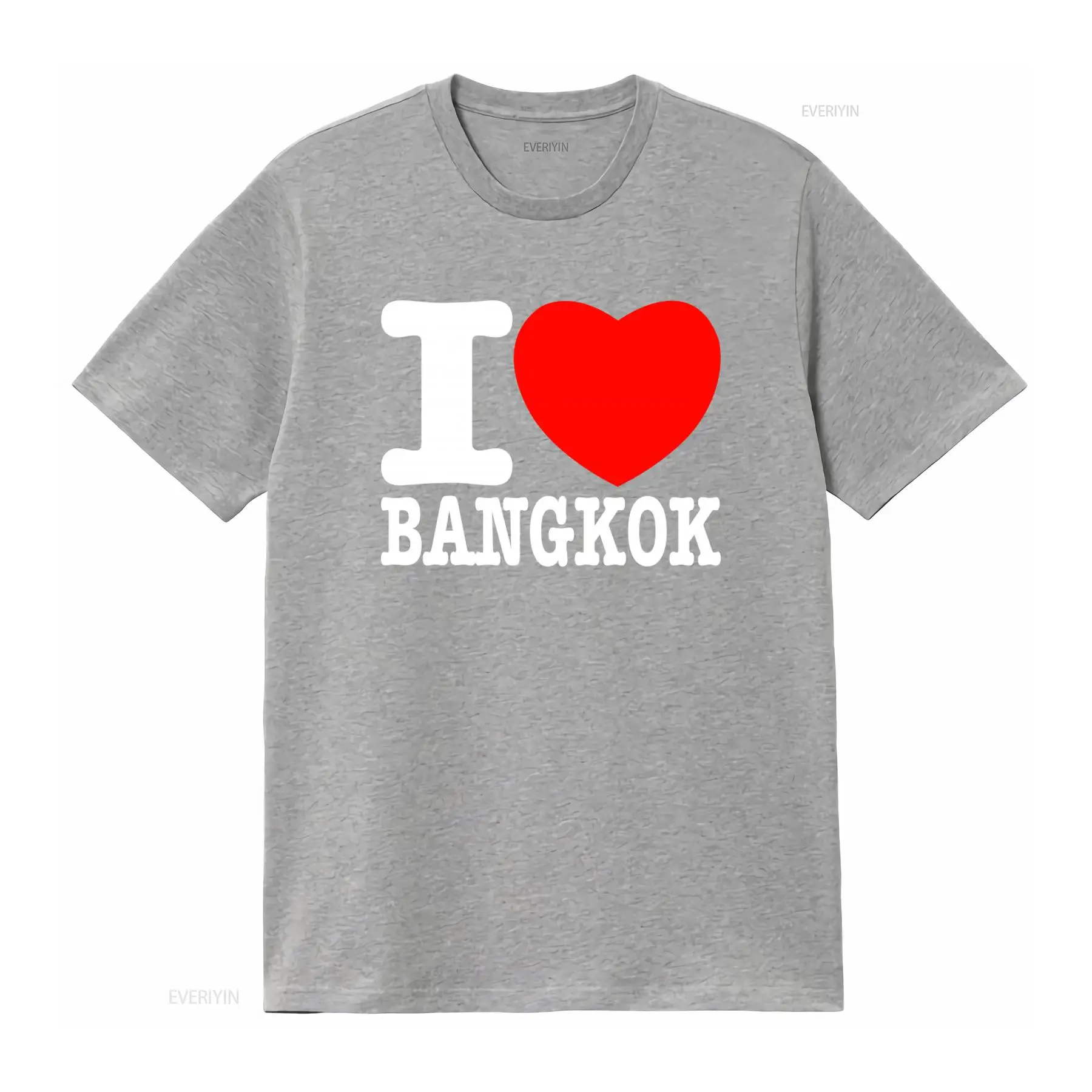 Kaos I Love Bangkok Bold Font  - Vintage Fashion Bangkok ulasan dan harga