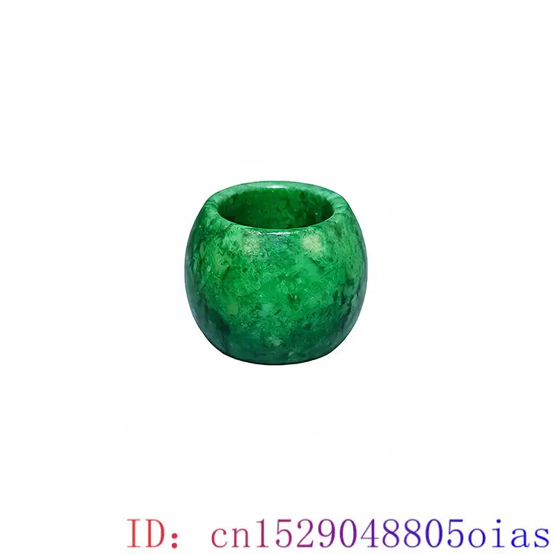 Cincin giok asli hijau 22mm un - Vintage Fashion Rings ulasan dan harga