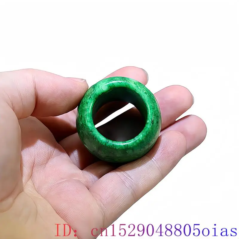 Cincin giok asli hijau 22mm un - Vintage Fashion Rings ulasan dan harga