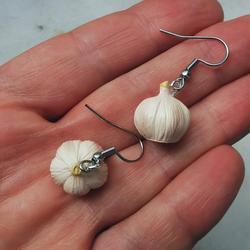 Anting-anting kait bawang puti - Vintage Fashion Enthusiasts ulasan dan harga