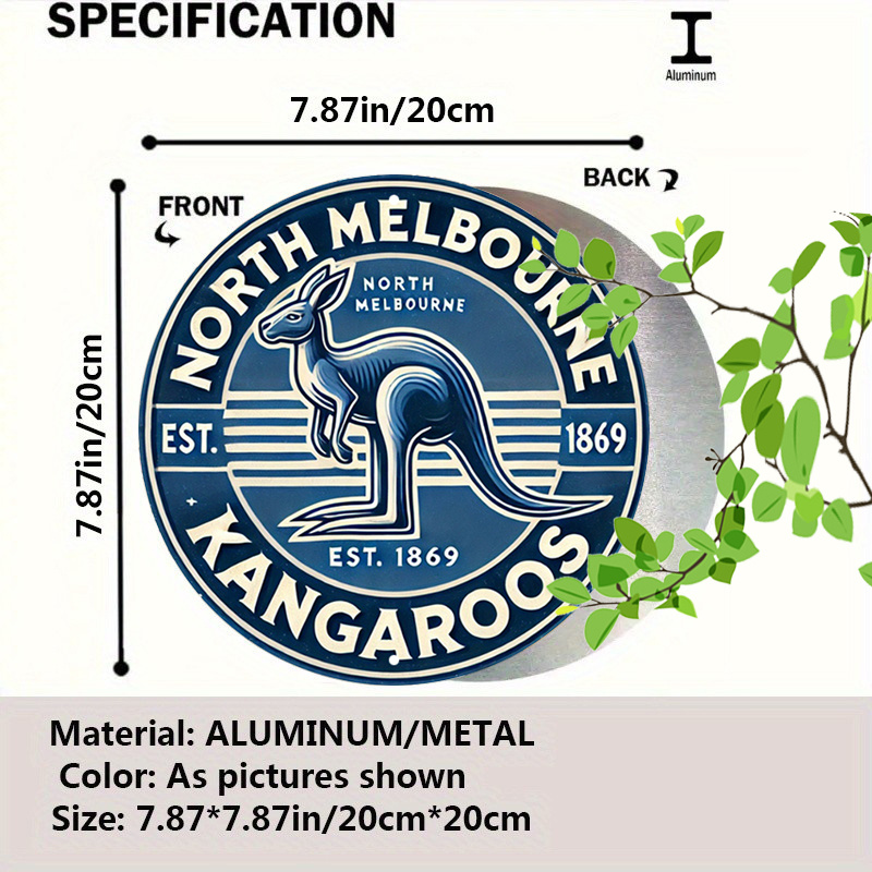 [2D Flat] 1 Buah Poster Bulat  - Vintage Fashion Melbourne ulasan dan harga