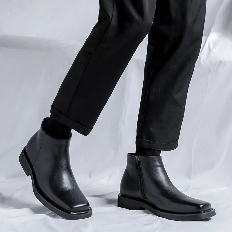 Sepatu Kulit Kasual Pria Fashi - Vintage Fashion Style Men ulasan dan harga