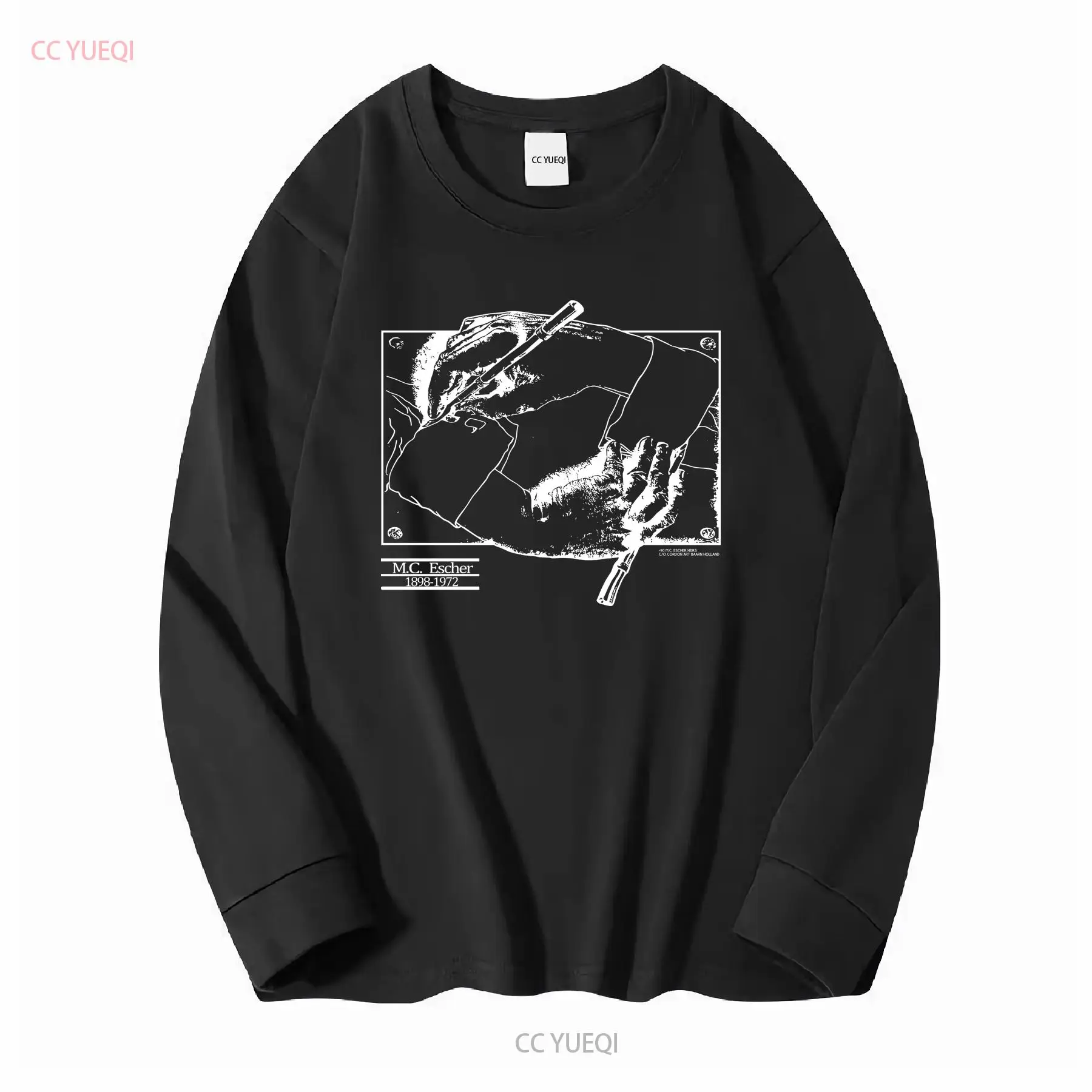 Kaus MC Escher 1990 Antik Sket - Vintage Fashion Sketches ulasan dan harga