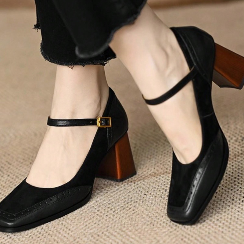 Sepatu Pumps Wanita Model Pran - French Vintage Fashion ulasan dan harga