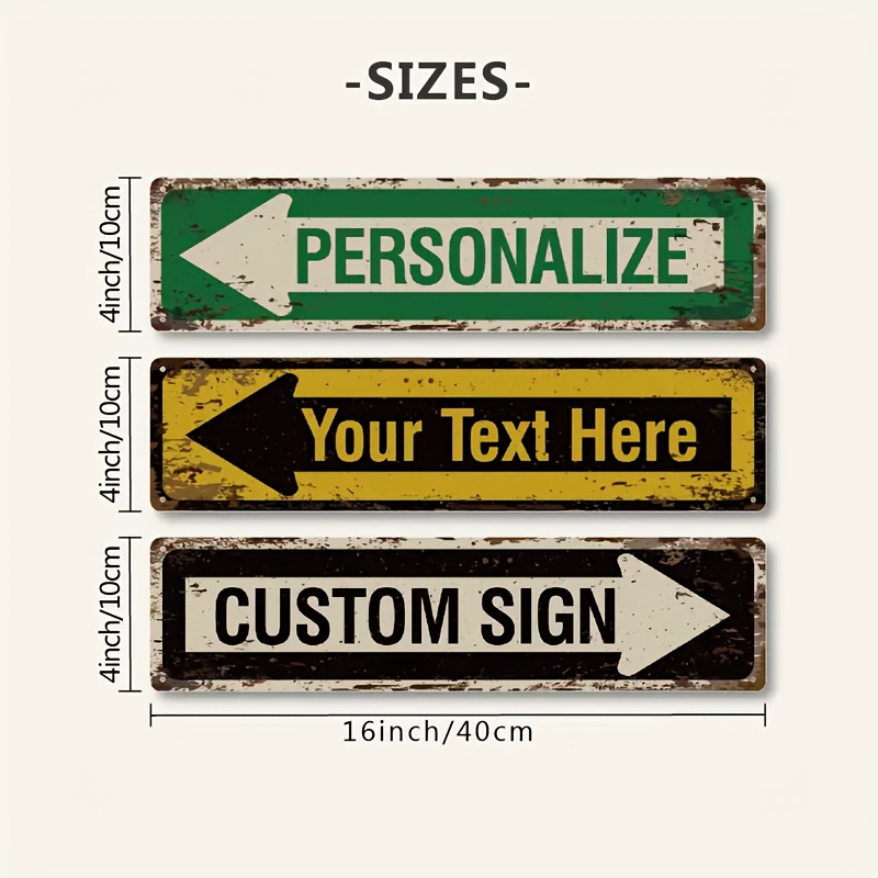 1PC Papan Nama Jalan Berbentuk - Vintage Fashion Plates ulasan dan harga