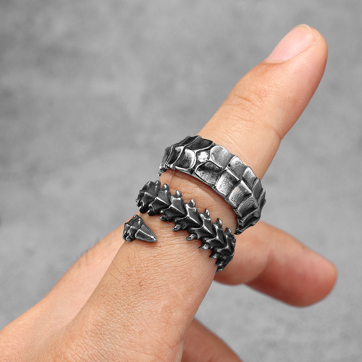 Eivil cincin naga tulang belak - Vintage Fashion Stuff ulasan dan harga