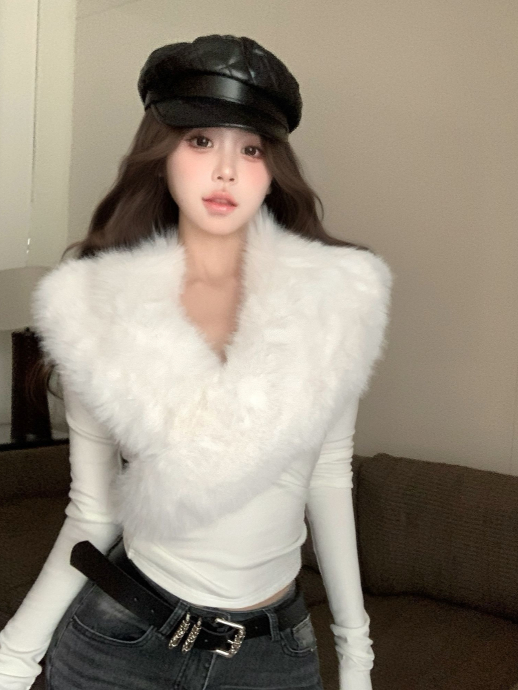 Sweter Lengan Panjang Musim Di - Retro Vintage Korean Fashion ulasan dan harga