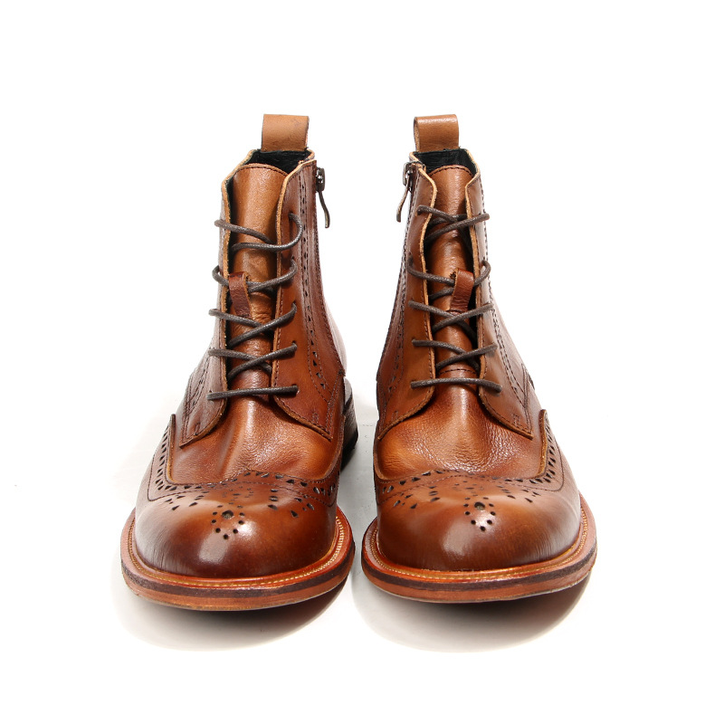 Sepatu Bot Chelsea Pergelangan - Vintage Fashion Style Men ulasan dan harga