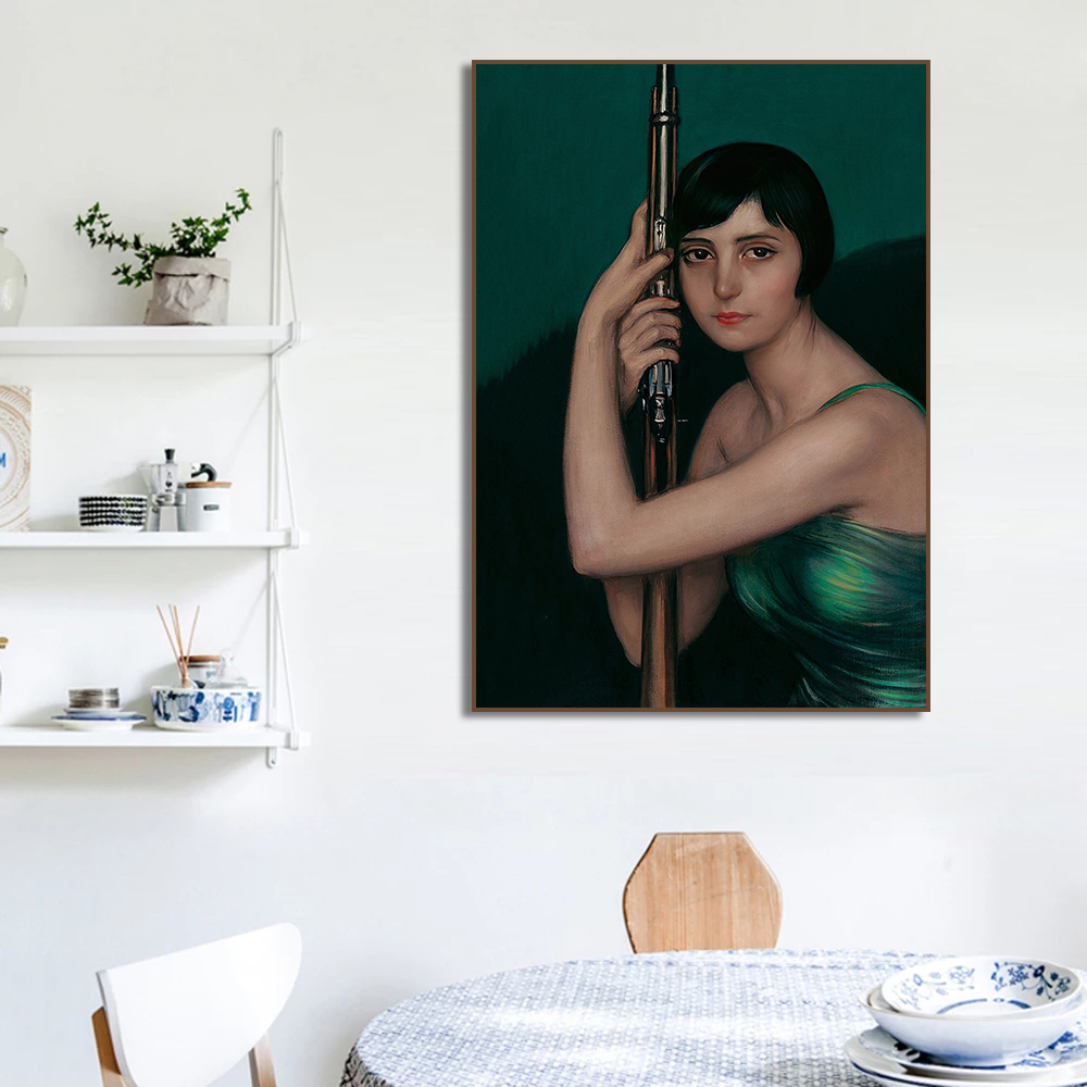 Poster Potret Wanita Renaisans - Vintage Fashion Sketches ulasan dan harga