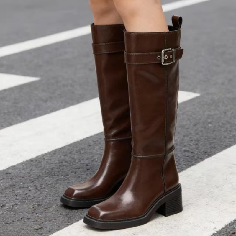 Sepatu Bot Setinggi Lutut Warn - Vintage Fashion Style ulasan dan harga