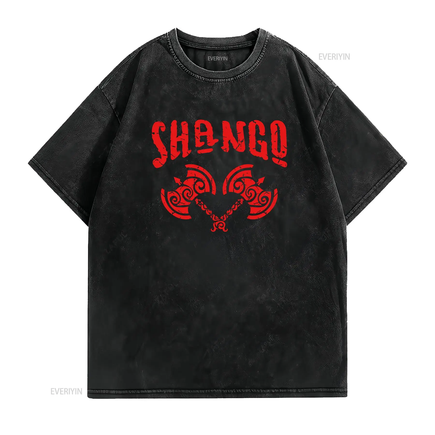 Kaos Shango Xango Orishas Chan - Vintage Yoruba Fashion ulasan dan harga