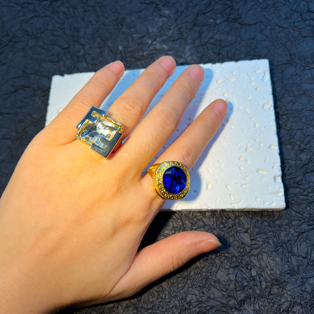 Cincin G vintage bergaya abad  - Vintage Fashion Rings ulasan dan harga