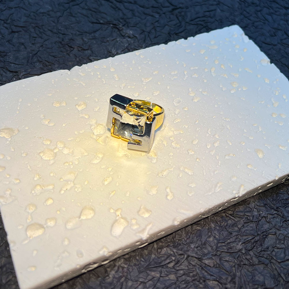 Cincin G vintage bergaya abad  - Vintage Fashion Rings ulasan dan harga