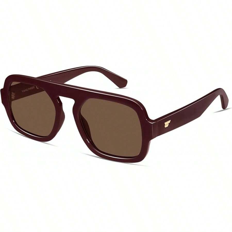 Kacamata Hitam VANLINKER Model - Vintage Fashion Style Men ulasan dan harga