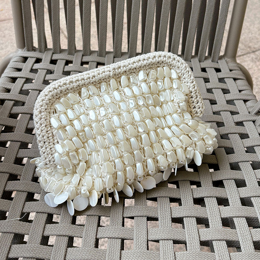 Tas Clutch Tenun Tangan Pranci - French Vintage Fashion ulasan dan harga