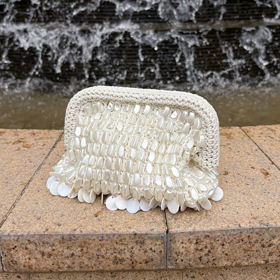 Tas Clutch Tenun Tangan Pranci - French Vintage Fashion ulasan dan harga