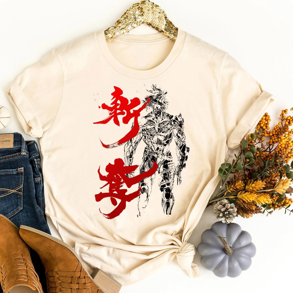 Kaos Metal Gear Solid remaja c - Retro Vintage Korean Fashion ulasan dan harga