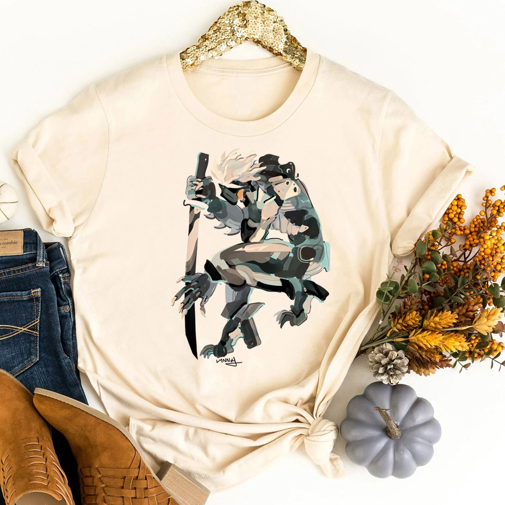 Kaos Metal Gear Solid remaja c - Retro Vintage Korean Fashion ulasan dan harga