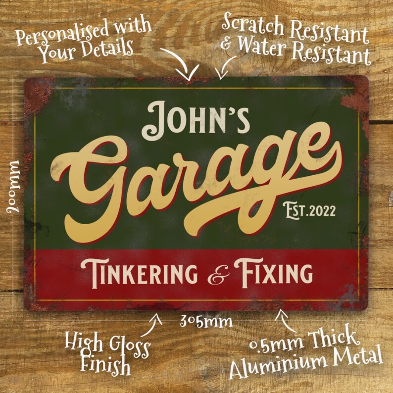 Papan Logam Garasi Kustom yang - Vintage Fashion Plates ulasan dan harga