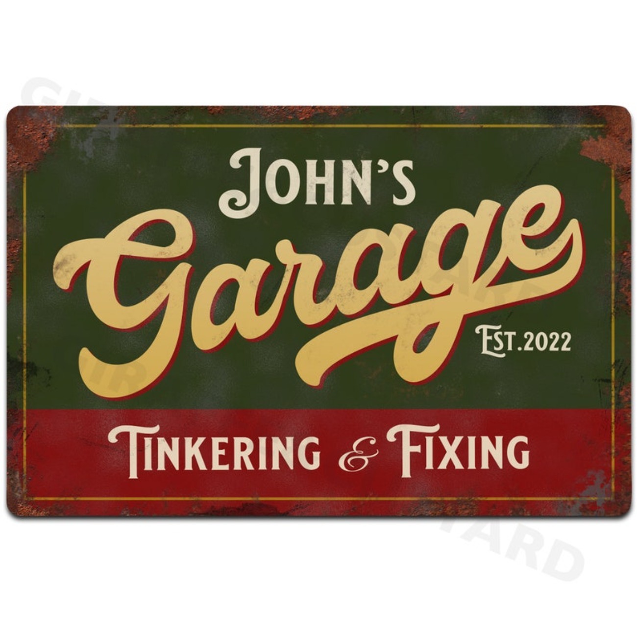 Papan Logam Garasi Kustom yang - Vintage Fashion Plates ulasan dan harga