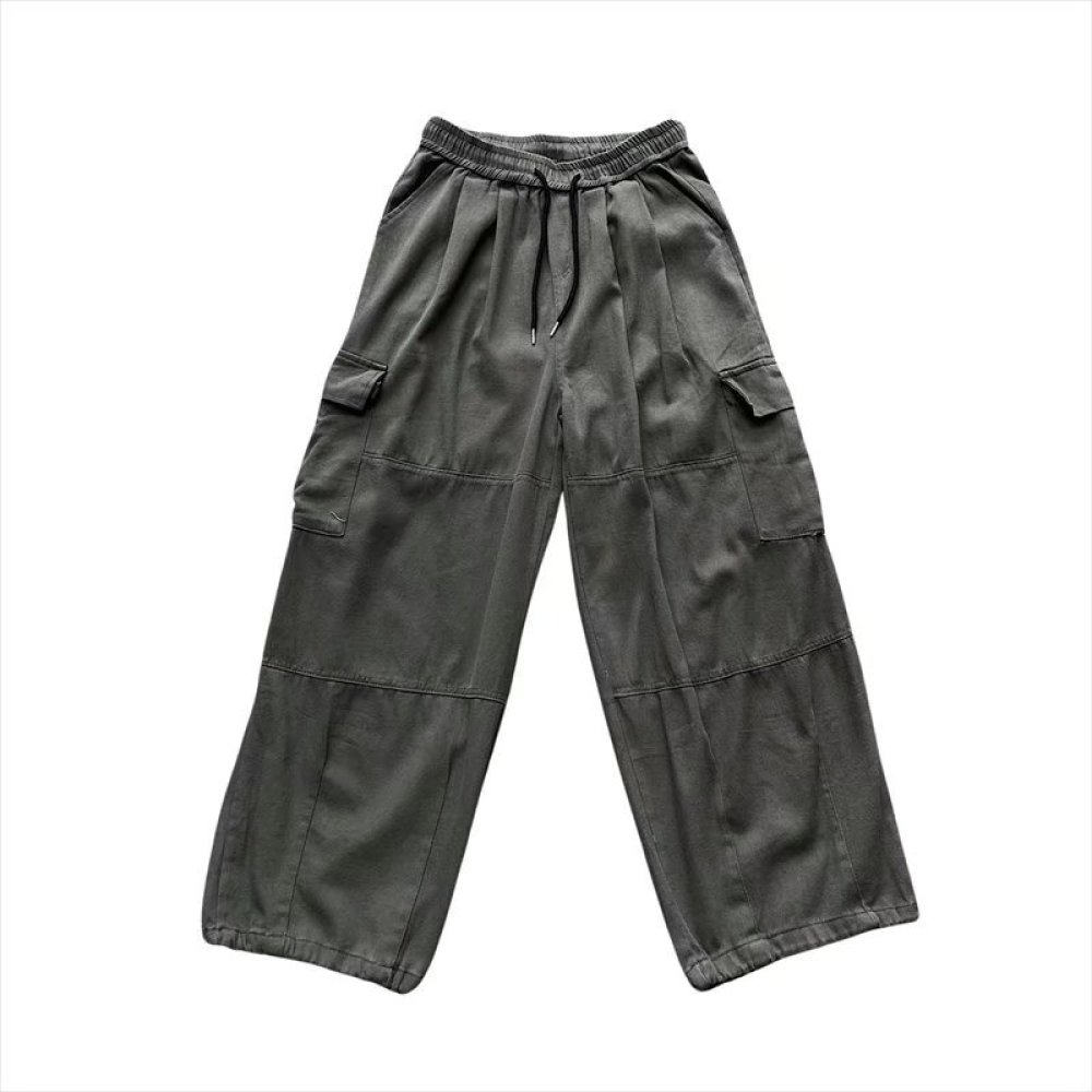 Celana Cargo Streetwear Jepang - Vintage Fashion Style Men ulasan dan harga