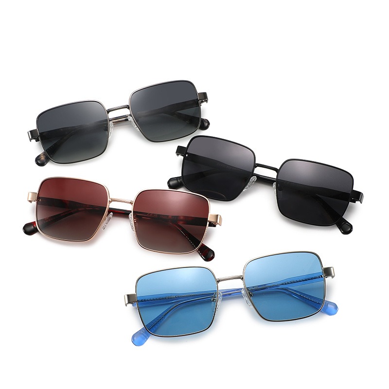 Kacamata Hitam Fashion Square  - Vintage Fashion Style Men ulasan dan harga