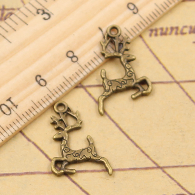 40 buah jimat Natal Sika rusa  - Vintage Fashion Finds ulasan dan harga