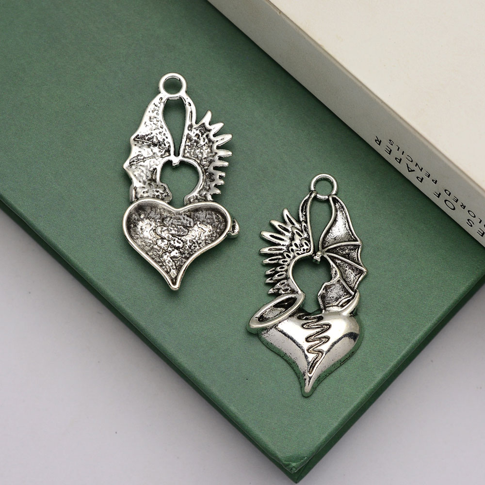 5pcs/lot--46x23mm Liontin Hias - Vintage Fashion Finds ulasan dan harga